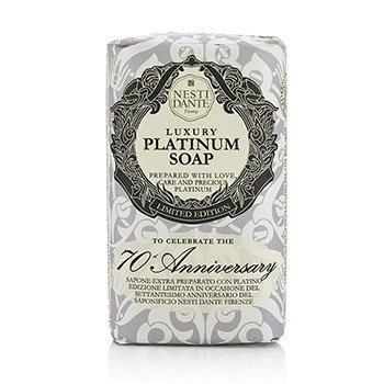 Nesti Dante 7070 Anniversary Luxury Platinum Jabón Con Platino Precioso (Edición Limitada)