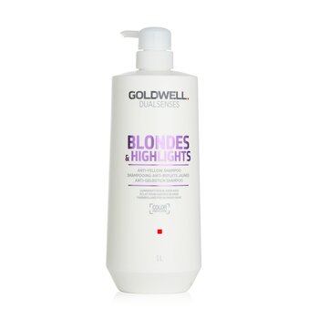 Goldwell Dual Senses Blondes & Highlights Champú Anti-Amarillo (Luminosidad Para Cabello Rubio)