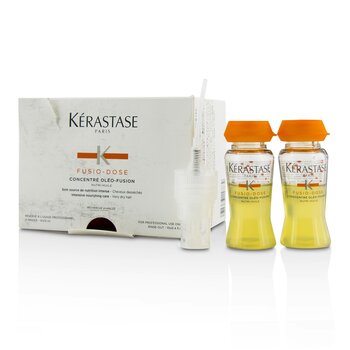 Fusio-Dose Concentre Oleo-Fusion Nutri-Huile Cuidado Nutritivo Intensivo - Cabello Muy Seco (Caja Ligeramente Dañada)