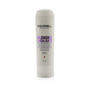 Goldwell Dual Senses Blondes & Highlights Acondicionador Anti-Amarillo (Luminosidad Para Cabello Rubio)