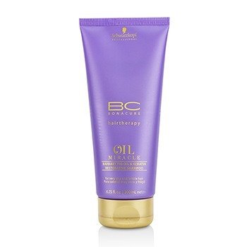 BC Oil Miracle Barbary Fig Oil & Keratin Restorative Champú (Para Cabello Muy Seco y Dañado)