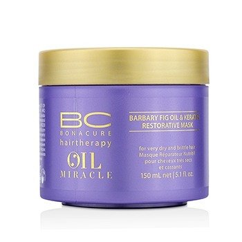 BC Oil Miracle Barbary Fig Oil & Keratin Mascarilla Restauradora (Para Cabello Muy Seco y Dañado)