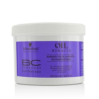 Schwarzkopf BC Bonacure Oil Miracle Barbary Fig Oil & Keratin Mascarilla Restauradora (Para Cabello Muy Seco y Dañado)