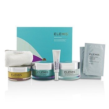 Marine Dream Coffret: Bálsamo Limpiador + Bálsamo de Ojos + Crema Marina + Crema de Noche + Mascarillas de Ojos + Toalla