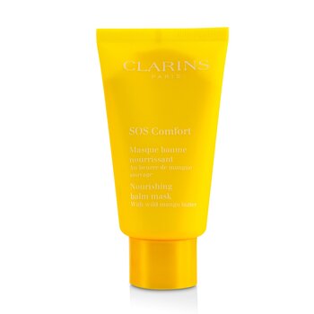 Clarins SOS Comfort Mascarilla Bálsamo Nutritivo con Manteca de Mango Salvaje - Para Piel Seca