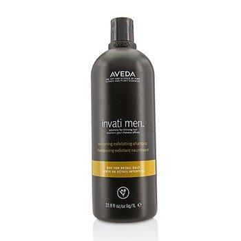 Invati Men Champú Exfoliante Nutritivo - Para Cabello Adelgazante (Producto Salón)