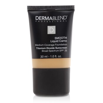 Smooth Liquid Camo Foundation SPF 25 (Medium Coverage) - Chestnut (40N)