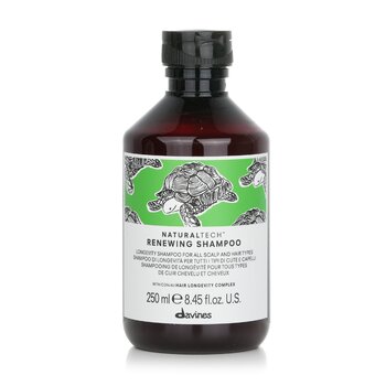 Davines Natural Tech Renewing Champú (Para Todos los Cueros Cabelludos y Tipos de Cabello)