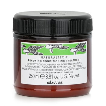 Davines Natural Tech Tratamiento Acondicionante Renovador (Para Todos los Cueros Cabelludos y Tipos de Cabello)