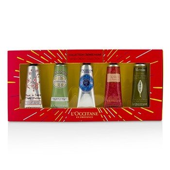 Set Crema de Manos Collection: Cherry Blossom + Almond + Shea Butter + Rose + Verveine (Verbena)