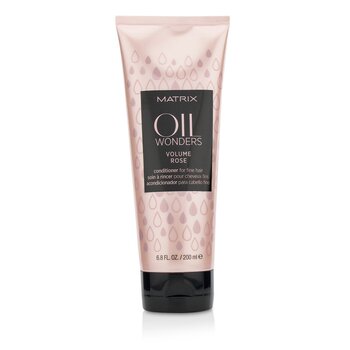 Oil Wonders Volume Rose Acondicionador (Para Cabello Fino)