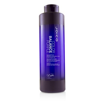 Joico Color Balance Purple Champú (Elimina Tonos Cobrizo/Amarillo en Cabello Rubio/Gris)