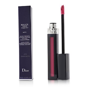Rouge Dior Liquid Lip Stain - # 272 Crush Matte (Hot Pink)