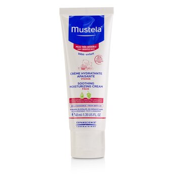 Mustela Soothing Moisturizing Cream For Face - For Very Sensitive Skin