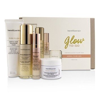 Kit Glow To-Go Started (Piel Normal a Seca): Pure Plush 50g+Skinlongevity 30ml+Brilliant Future 9.5m