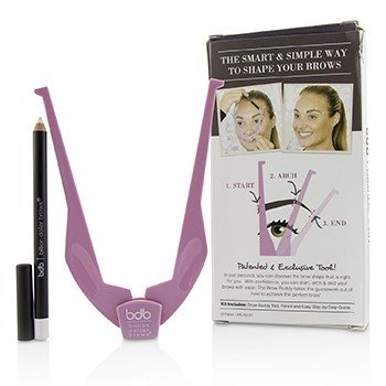 The Brow Buddy Kit - 1x Brow Buddy - Pink, 1x Khol Eyeliner - White (Box Slightly Damaged)