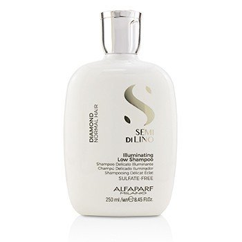 AlfaParf Semi Di Lino Diamond Champú Iluminante Bajo (Cabello Normal)