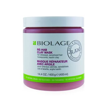 Biolage R.A.W. Re-Hab Mascarilla de Arcilla (Para Cabello Estresado, Sensibilizador)