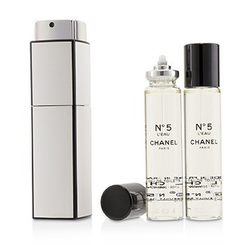 No.5 L'Eau Eau De Toilette Purse Spray Y 2 Repuestos