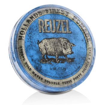 Reuzel Blue Pomada (Agarre Fuerte, Soluble en Agua)