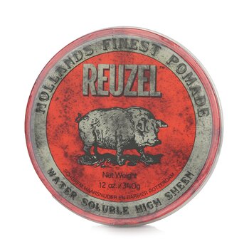 Reuzel Red Pomada (Soluble en Agua, Brillo Alto)