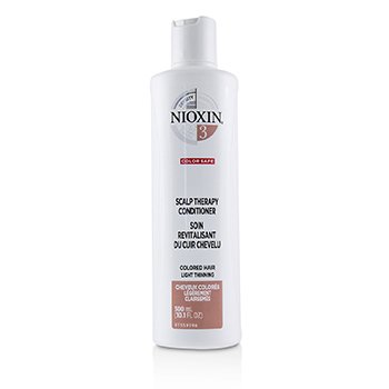 Nioxin Density System 3 Acondicionador Terapia de Cuero Cabelludo (Cabello Tinturado, Adelgazamiento Ligero, Seguro para el Color)