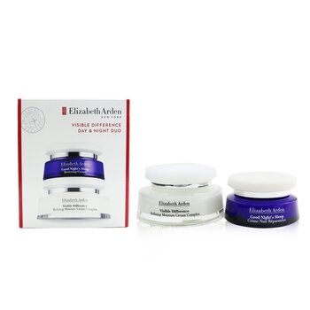 Visible Difference Dúo de Día & Noche: Crema Complejo Refinador de Hidratación 100ml/3.4oz+Good Night's Sleep Crema Restauradora 50ml/1.7oz