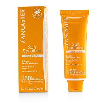 Sun Sensitive Crema Confortante Delicada SPF50+ - Bronceado Luminoso