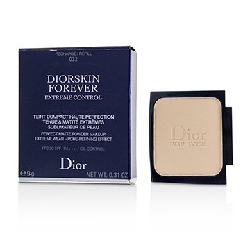 Diorskin Forever Maquillaje en Polvo Mate Control Extremo Perfecto SPF 20 Repuesto - # 032 Rosy Beige