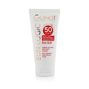 Sun Logic Age Sun Crema Solar Anti-Envejecimiento Para Rostro SPF 50