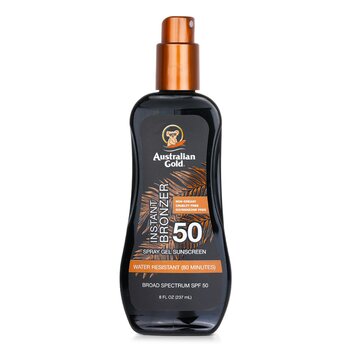 Gel en Spray Protectora Solar de Espectro Amplio SPF 50 Con Bronceador Instantáneo - #1 Fragrance