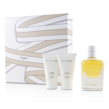 Jour D'Hermes Coffret: Eau De Parfum Spray 85ml/2.87oz + Loción Corporal Perfumada 30ml/1oz + Gel de Baño & Ducha 30ml/1oz