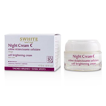 SWHITE Crema de Noche - Crema Iluminante de Células