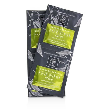 Apivita Express Beauty Exfoliante Facial con Aceitunas (Exfoliación Profunda)