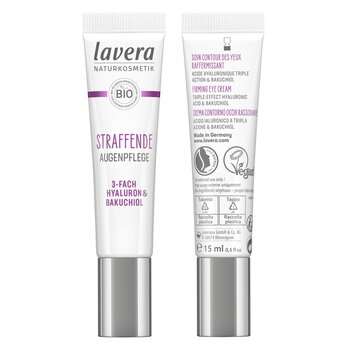 Lavera Crema Reafirmante de Ojos Con Complejo Verde Reafirmante