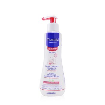 Mustela No Rinse Agua Limpiadora Calmante (Rostro & Área de Pañal) - Para Piel Muy Sensible