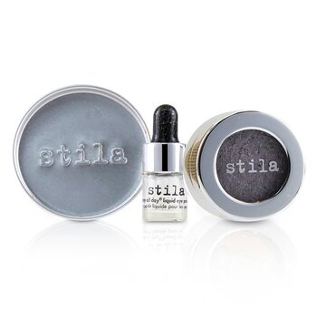 Stila Magnificent Metals Foil Finish Sombra de Ojos Con Mini Stay All Day Primer de Ojos Líquido - Metallic Lavender