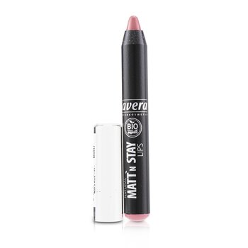 Lavera Natural Matt N Stay Labios - # 01 Mattn Rose