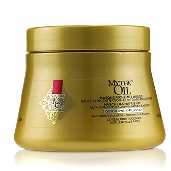 Professionnel Mythic Oil Aceite Mascarilla Rica con Alta Concentración de Aceite de Argán con Mirra (Cabello Grueso)