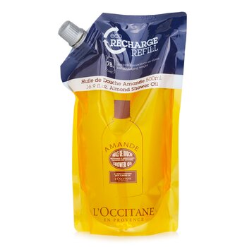 LOccitane Almond Aceite de Ducha Limpiadora & Suavizante (Eco-Repuesto)