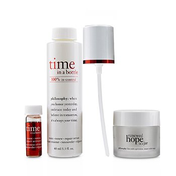 Hydrating & Glow Renewing Duo: Time In A Bottle Suero+Activador+Renewed Hope In A Jar