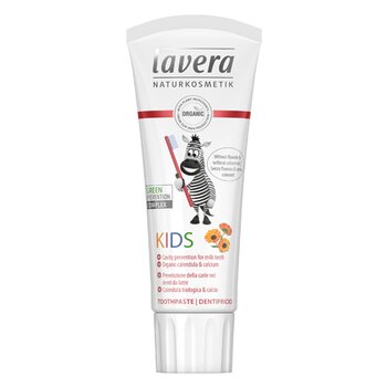 Crema Dental para Niños - Con Caléndula Orgánica y Calcio