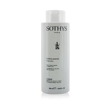Sothys Purity Loción - Para Piel Mixta a Grasa, Con Extracto de Iris (Tamaño Salón)