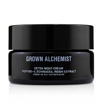 Grown Alchemist Crema de Noche Desintoxicante - Extracto Peptide-3, Echinácea & Reishi