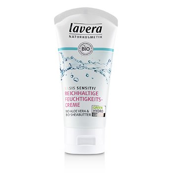 Lavera Basis Sensitiv Crema Hidratante Rica - Organic Aloe Vera & Organic Shea Butter