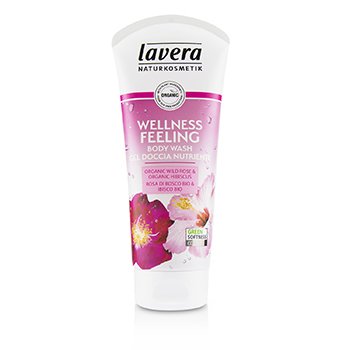 Lavera Jabón Corporal - Wellness Feeling (Organic Wild Rose & Organic Hibiscus)