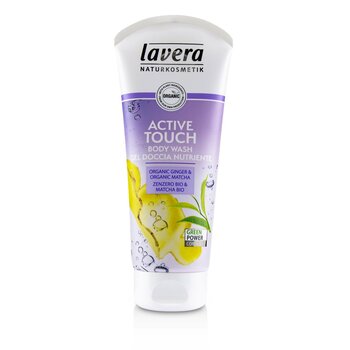 Lavera Jabón Corporal - Active Touch (Organic Ginger & Organic Matcha)