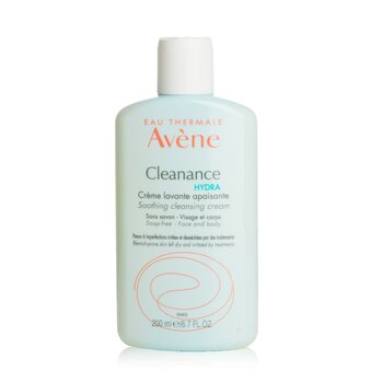 Avene Cleanance HYDRA Crema Limpiadora Calmante - Para Piel Propensa a Manchas Seca e Irritada por Tratamientos