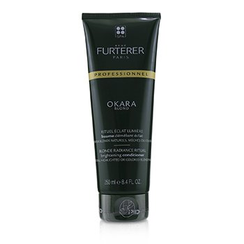 Rene Furterer Okara Blond Blonde Radiance Ritual Acondicionador Iluminante - Cabello Rubio Tinturado, Natural, Iluminado (Producto Salón)