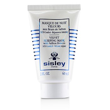 Sisley Velvet Mascarilla de Dormir Con Flores de Azafrán SOS Reparación Comodidad Intensa